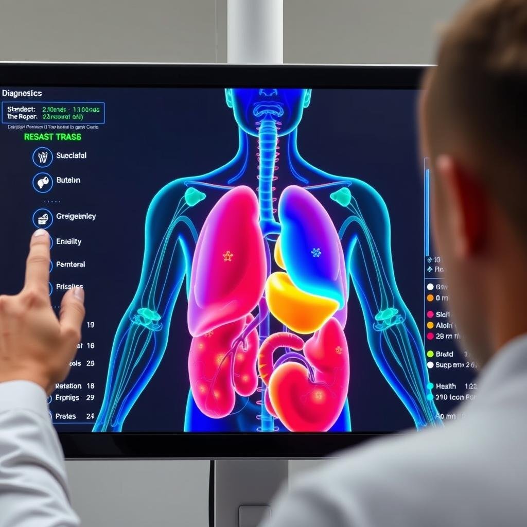 Analiza stanu narządów wewnętrznych w diagnostyce NLS