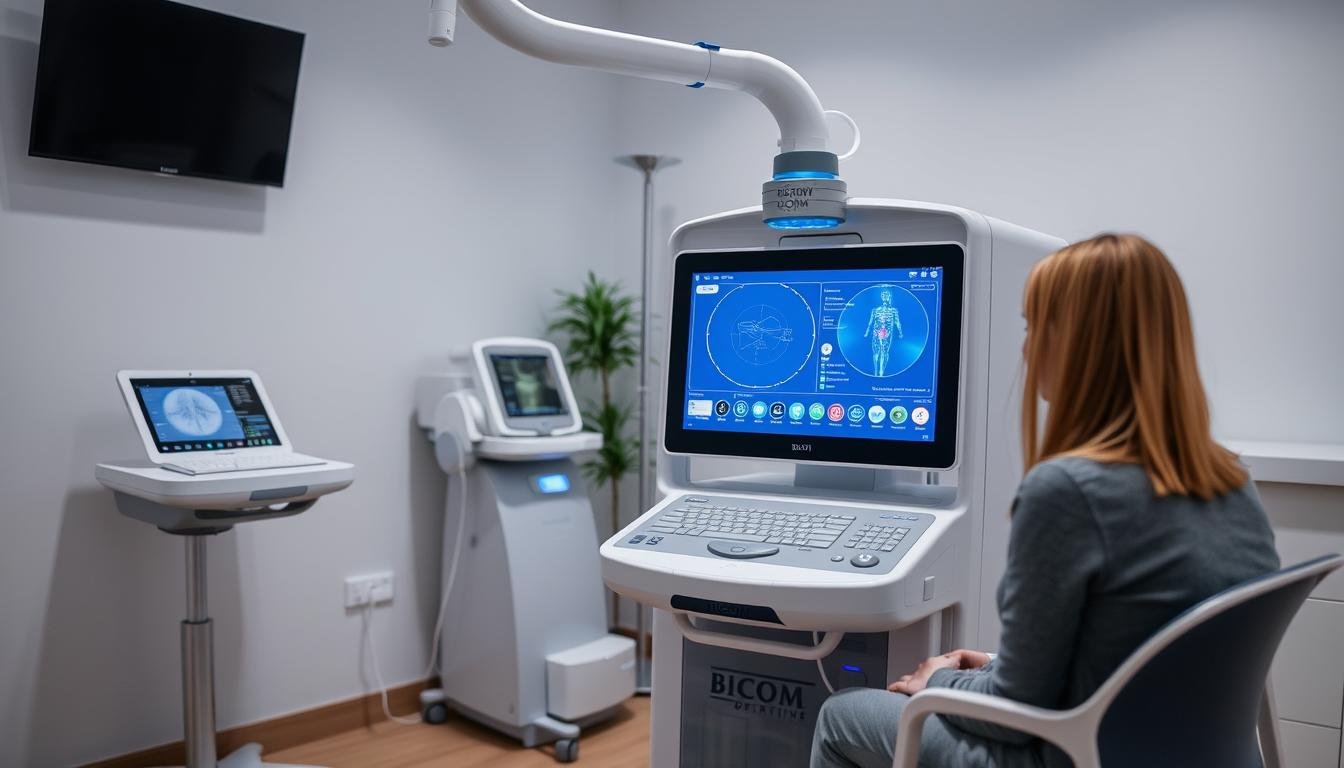 Biorezonans Warszawa - Kompleksowy Przewodnik po Terapii Biorezonansowej 1 Urządzenie do biorezonansu BICOM Optima w gabinecie w Warszawie