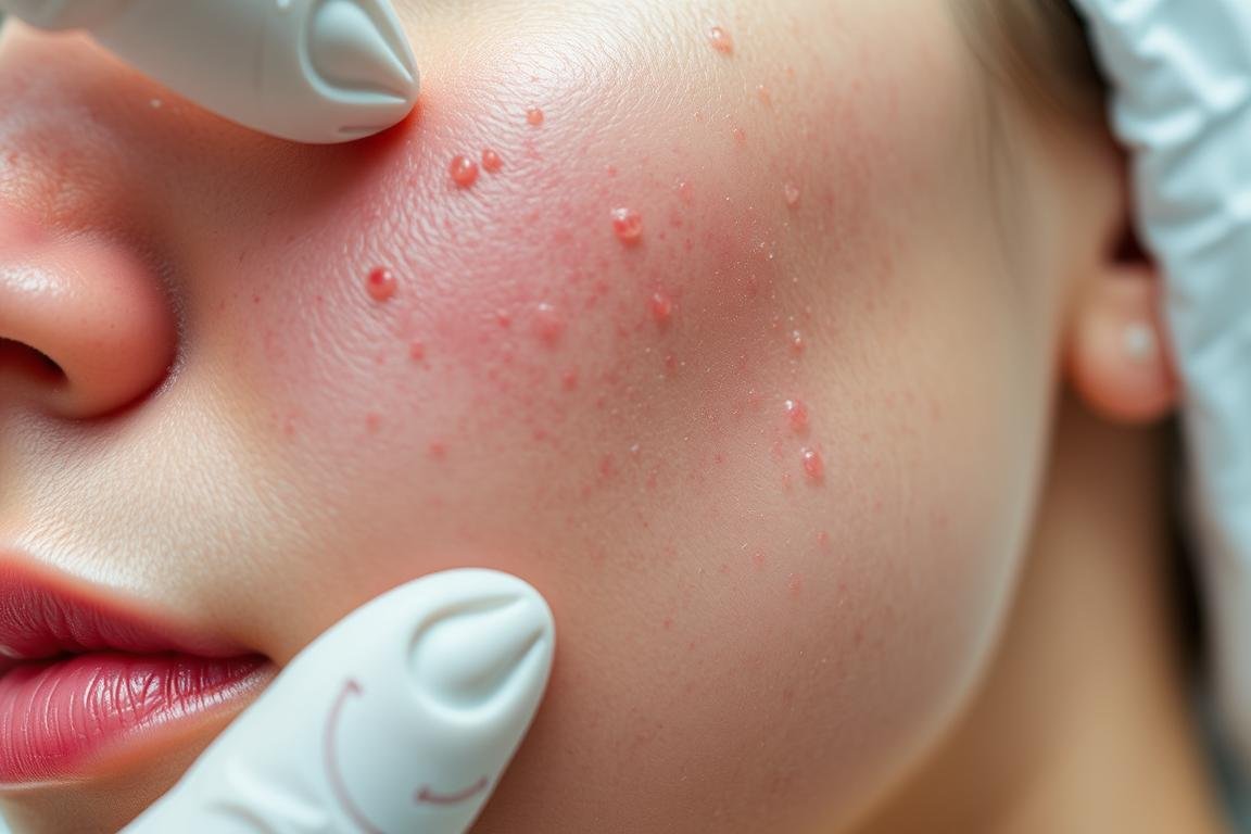 Analiza skóry z trądzikiem za pomocą Biorezonansu NLS Analiza skóry z trądzikiem za pomocą Biorezonansu NLS