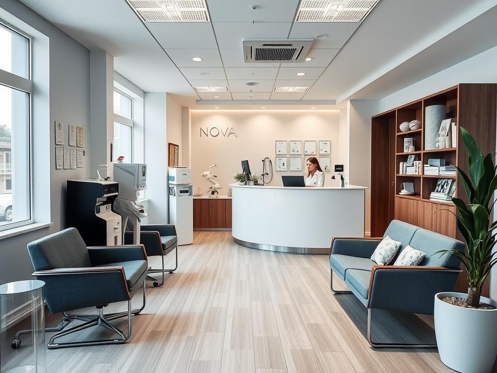 Gabinet Nova Clinic w Krakowie oferujący biorezonans