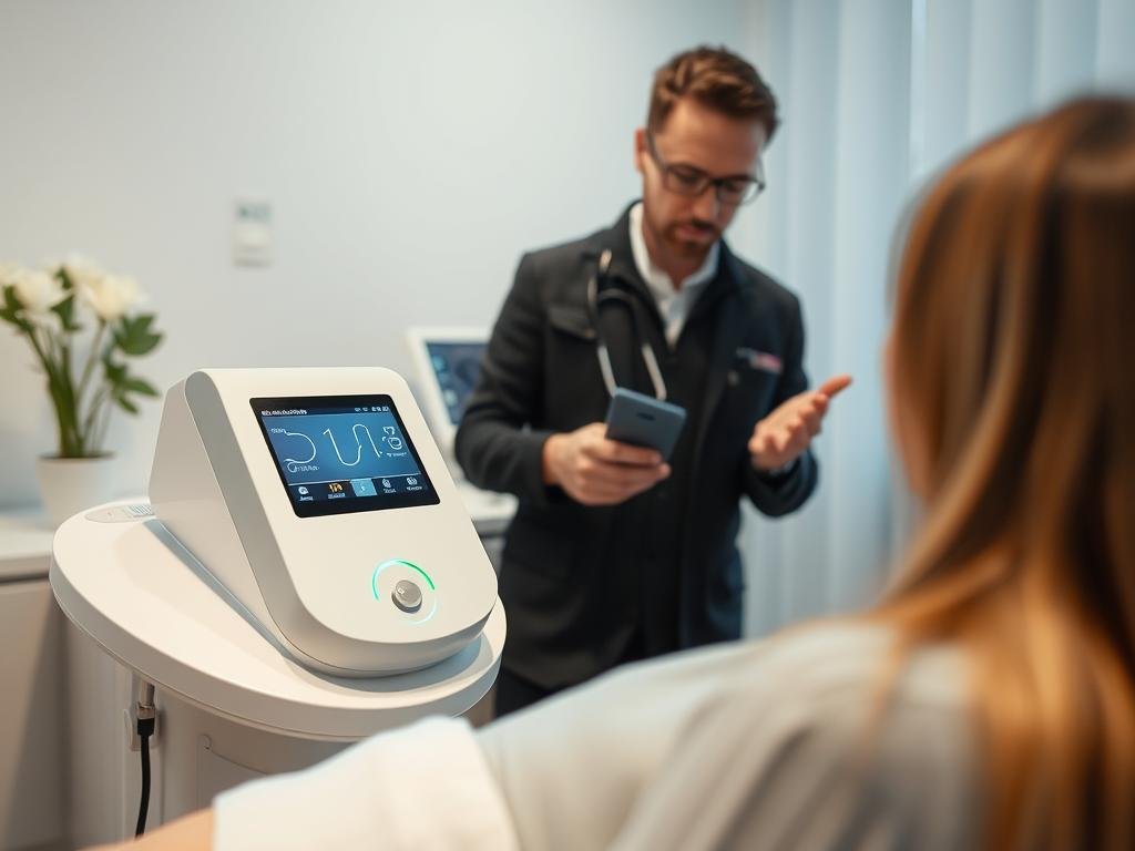 Klinika biorezonansu BioBalance w Krakowie - urządzenie zabiegowe Klinika biorezonansu BioBalance w Krakowie - urządzenie zabiegowe