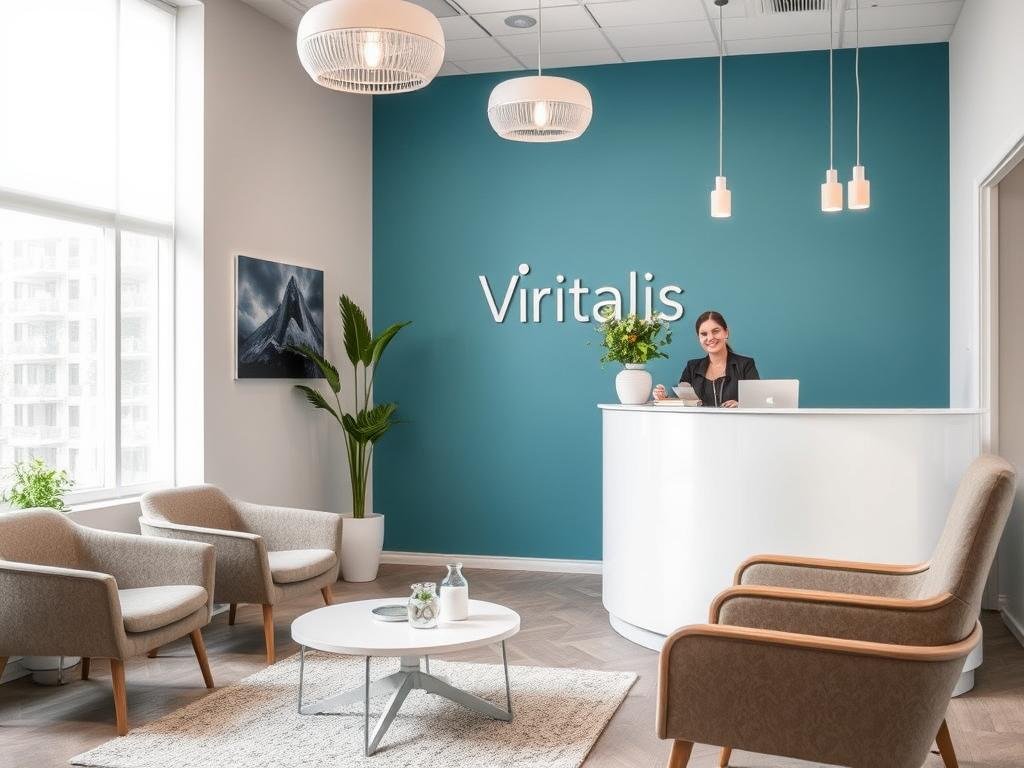 Klinika biorezonansu Vitalis w Krakowie - recepcja Klinika biorezonansu Vitalis w Krakowie - recepcja