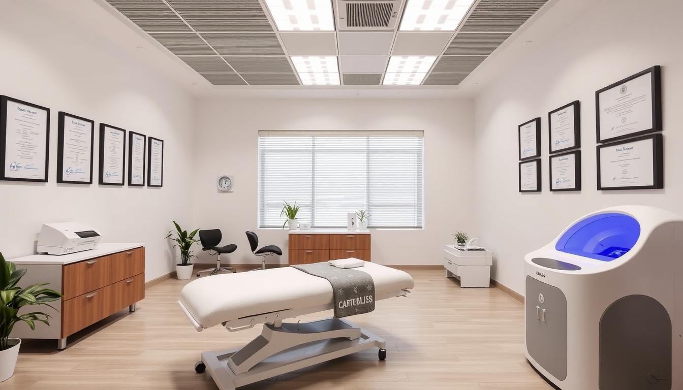 Nowoczesny gabinet oferujący terapię biorezonansem magnetycznym Nowoczesny gabinet oferujący terapię biorezonansem magnetycznym