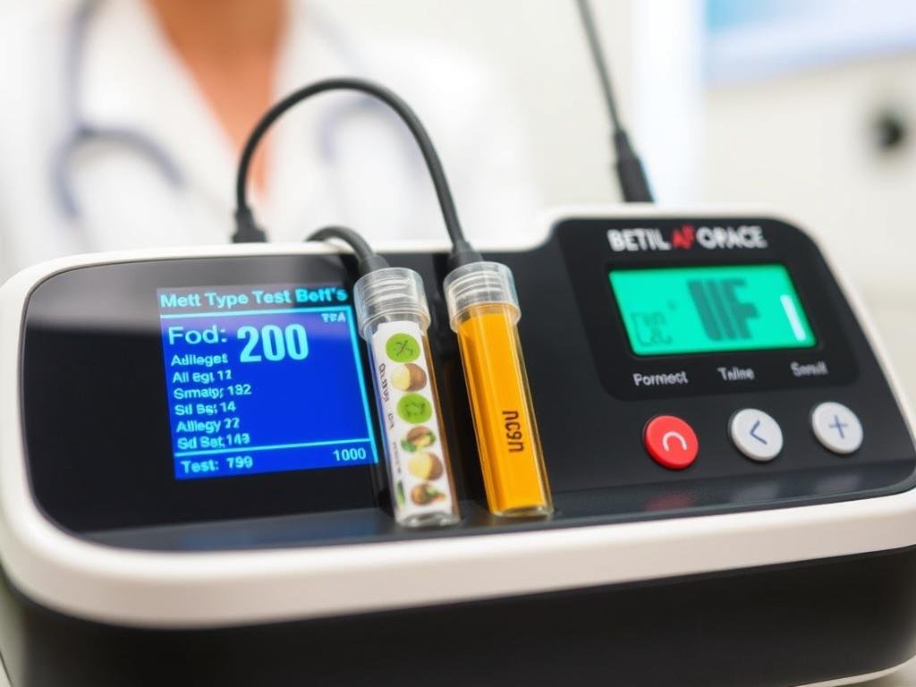Test alergiczny wykonywany przy pomocy urządzenia do Biorezonans