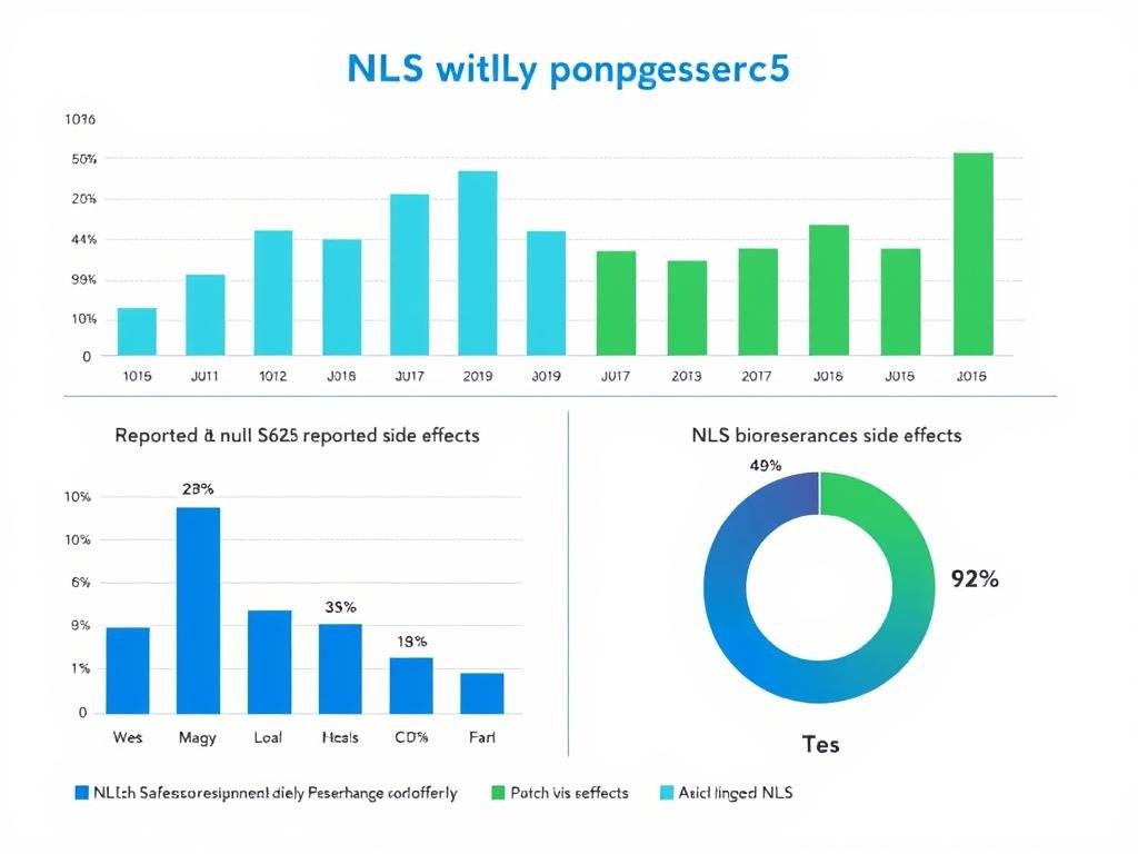 Wykres statystyczny przedstawiający dane dotyczące bezpieczeństwa stosowania Biorezonans NLS Wykres statystyczny przedstawiający dane dotyczące bezpieczeństwa stosowania Biorezonans NLS