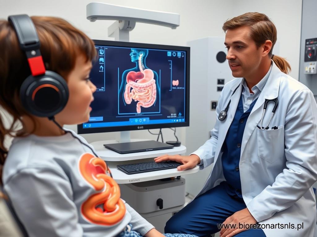 Analiza układu pokarmowego dziecka przy użyciu Biorezonans NLS Analiza układu pokarmowego dziecka przy użyciu Biorezonans NLS