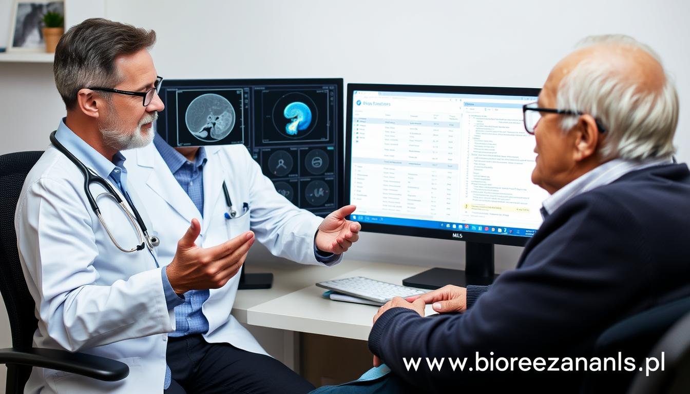 Konsultacja wyników badania Biorezonans NLS z pacjentem geriatrycznym Konsultacja wyników badania Biorezonans NLS z pacjentem geriatrycznym
