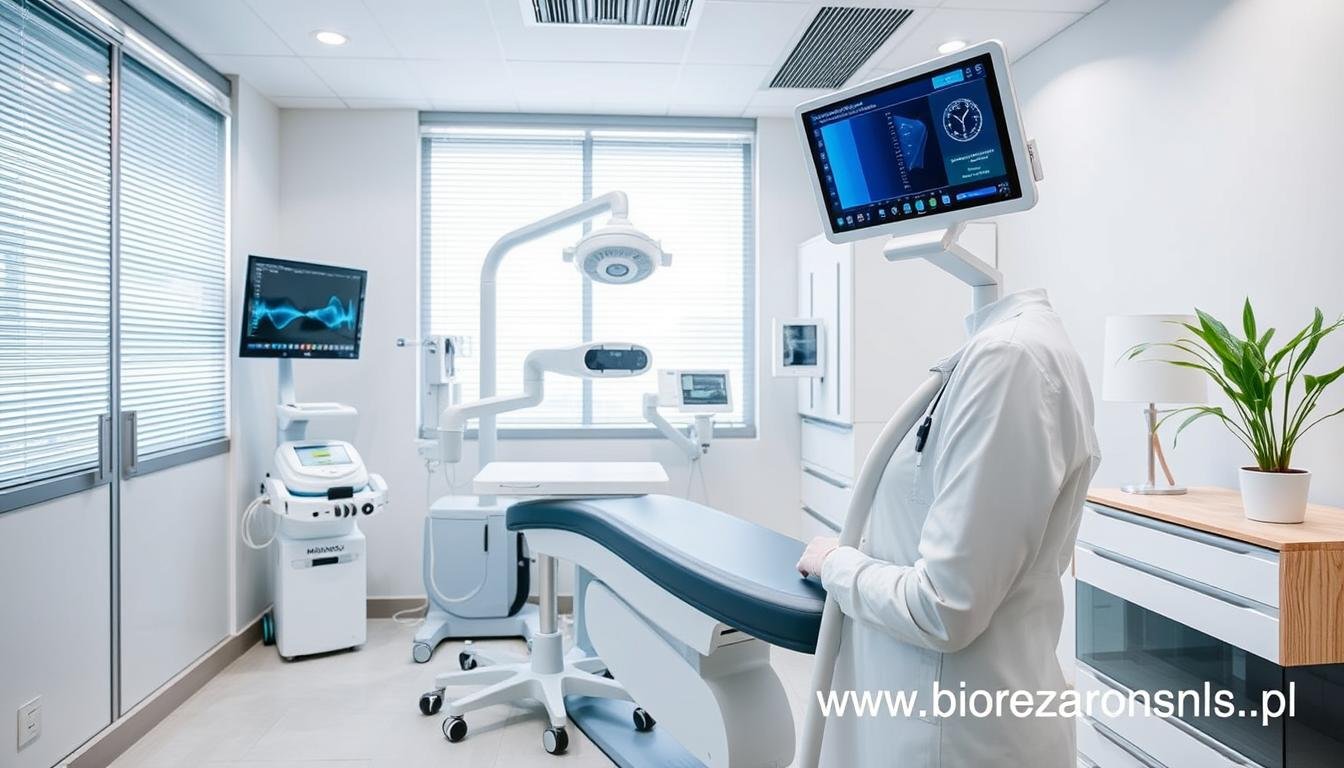 Nowoczesny gabinet ginekologiczny wyposażony w urządzenie Biorezonans NLS MAIKONG Nowoczesny gabinet ginekologiczny wyposażony w urządzenie Biorezonans NLS MAIKONG