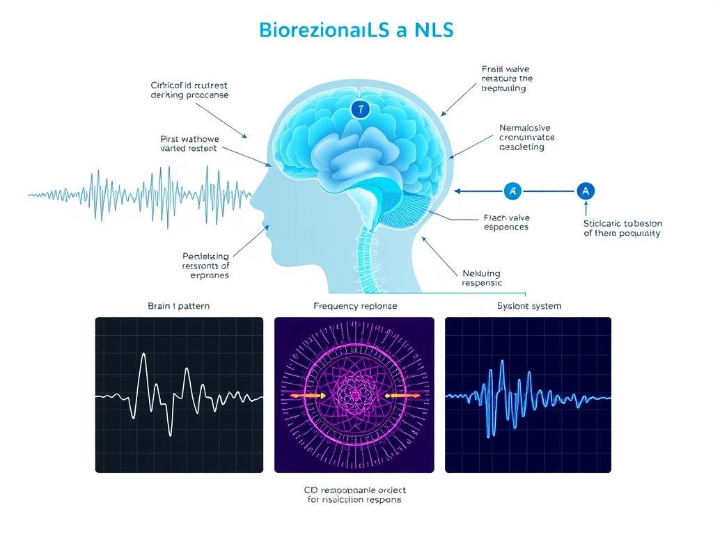 Schemat działania technologii Biorezonans NLS w układzie nerwowym Schemat działania technologii Biorezonans NLS w układzie nerwowym