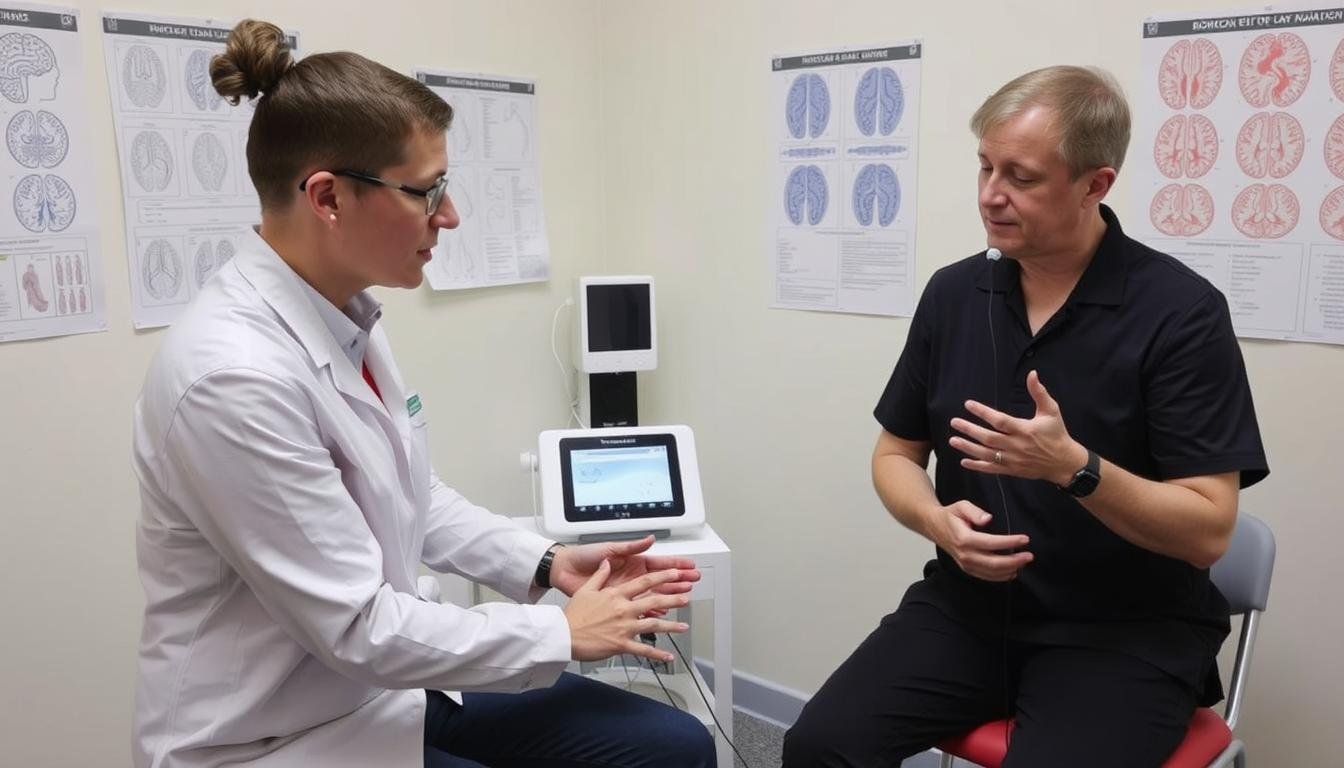 Sesja terapeutyczna Biorezonans NLS dla pacjenta z zaburzeniami neurologicznymi Sesja terapeutyczna Biorezonans NLS dla pacjenta z zaburzeniami neurologicznymi