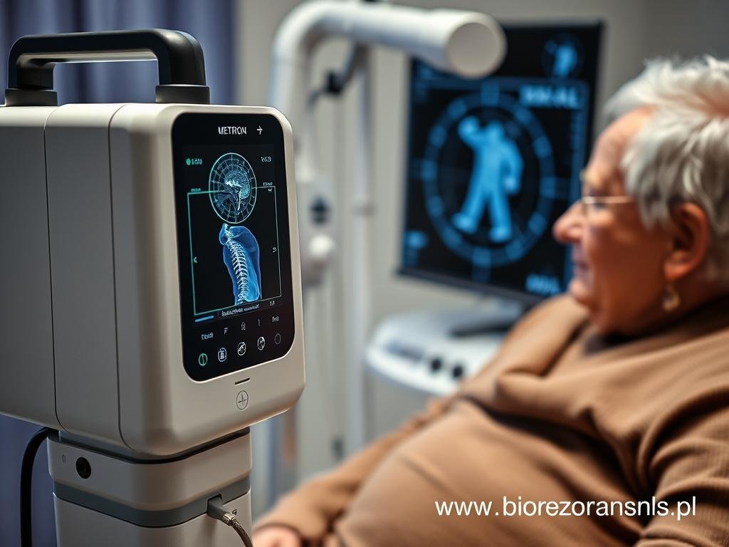 Urządzenie Biorezonans Metatron 4025 NLS podczas diagnostyki pacjenta geriatrycznego Urządzenie Biorezonans Metatron 4025 NLS podczas diagnostyki pacjenta geriatrycznego
