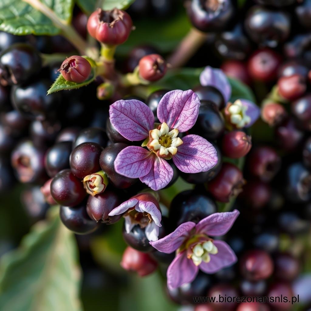Czarny bez wspierający terapię Biorezonans NLS Czarny bez wspierający terapię Biorezonans NLS
