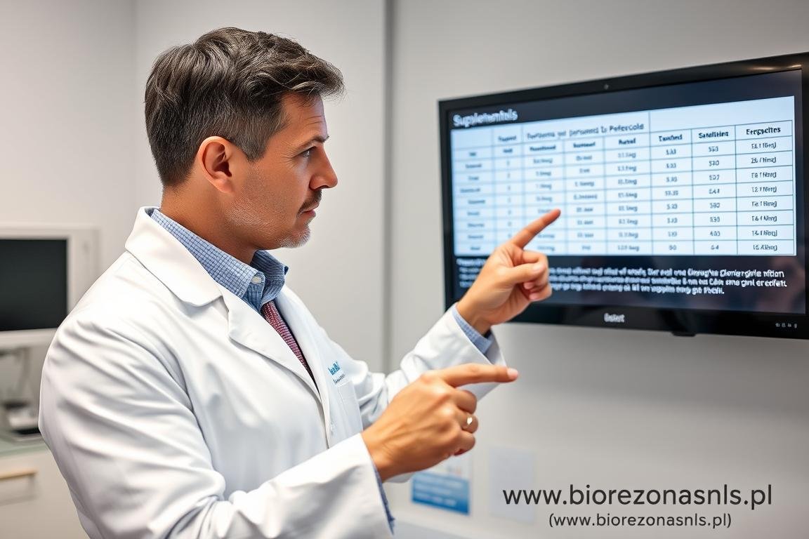 Ekspert MAIKONG prezentujący protokoły suplementacyjne Ekspert MAIKONG prezentujący protokoły suplementacyjne