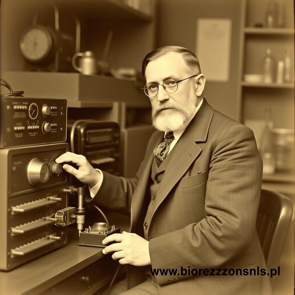 Georges Lakhovsky badający wpływ częstotliwości radiowych na zdrowie Georges Lakhovsky badający wpływ częstotliwości radiowych na zdrowie