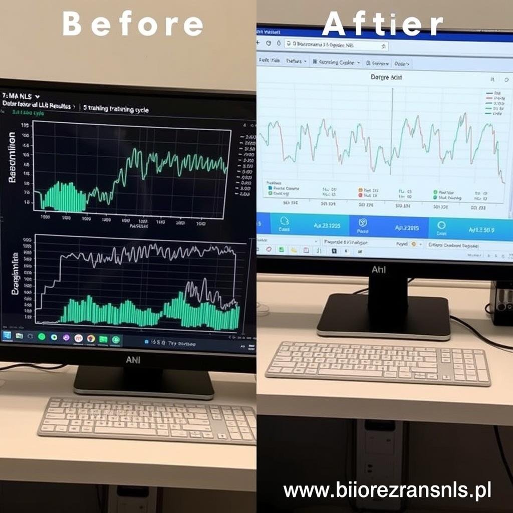 Porównanie wyników Biorezonans NLS przed i po cyklu treningowym Porównanie wyników Biorezonans NLS przed i po cyklu treningowym