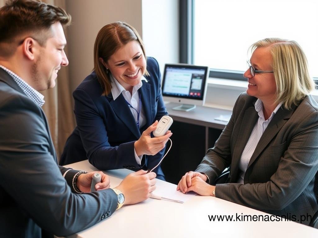 Profesjonalny konsultant MAIKONG prezentujący urządzenie Biorezonans NLS Profesjonalny konsultant MAIKONG prezentujący urządzenie Biorezonans NLS