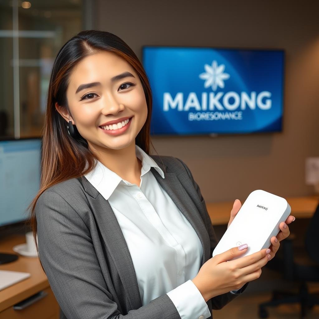 Przedstawiciel MAIKONG oferujący urządzenia biorezonansowe w Szczecinie