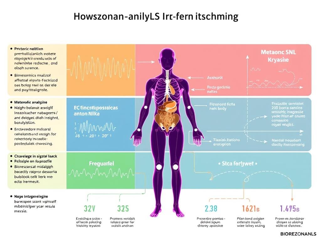 Schemat działania technologii Biorezonans NLS w diagnostyce metabolicznej Schemat działania technologii Biorezonans NLS w diagnostyce metabolicznej