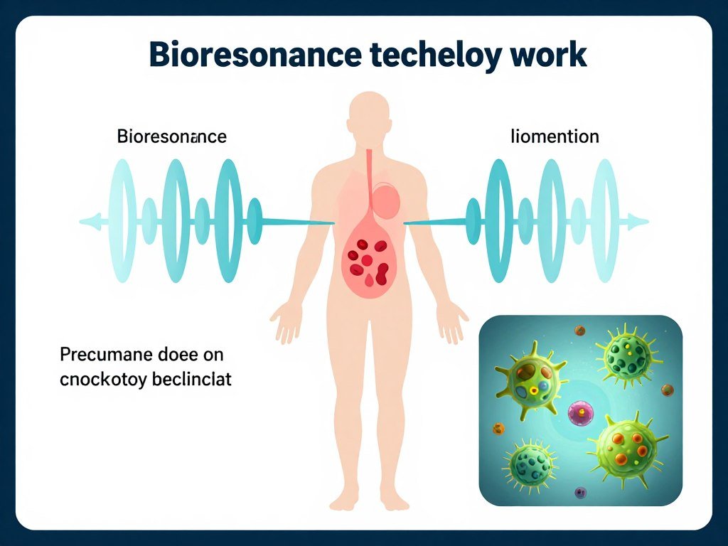 Schemat działania technologii biorezonansowej MAIKONG w Krotoszynie