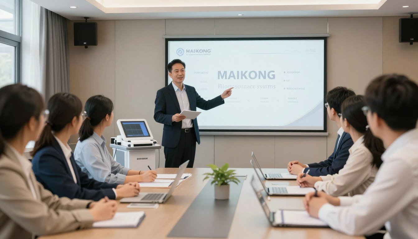 Prezentacja biznesowa systemów Biorezonans MAIKONG dla partnerów