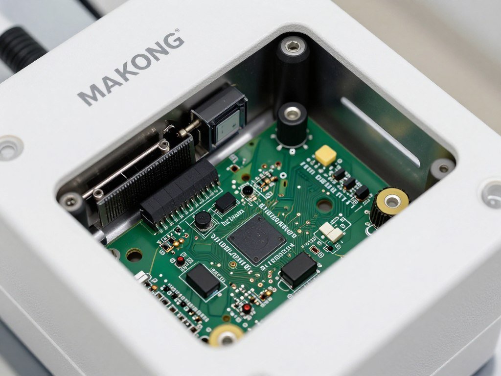 Szczegółowy widok komponentów urządzenia bicom biorezonans MAIKONG