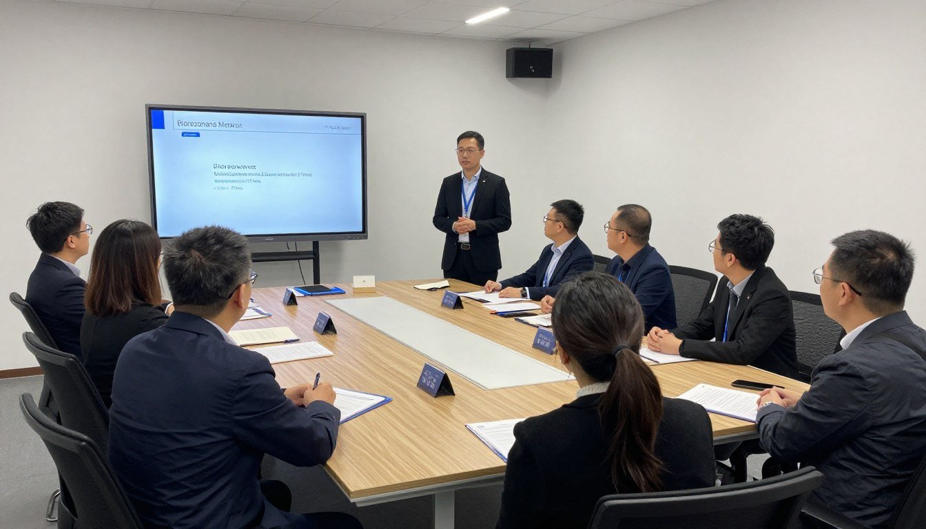 Przedstawiciele MAIKONG podczas szkolenia dystrybutorów