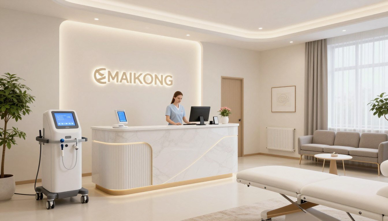 Urządzenie biorezonansowe MAIKONG w nowoczesnym gabinecie w Myślenicach