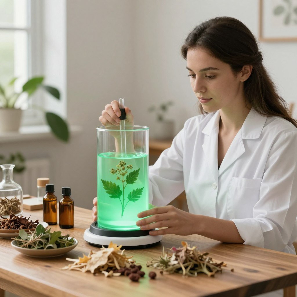 Fitoterapia ziołowa zintegrowana z systemem biorezonans NLS