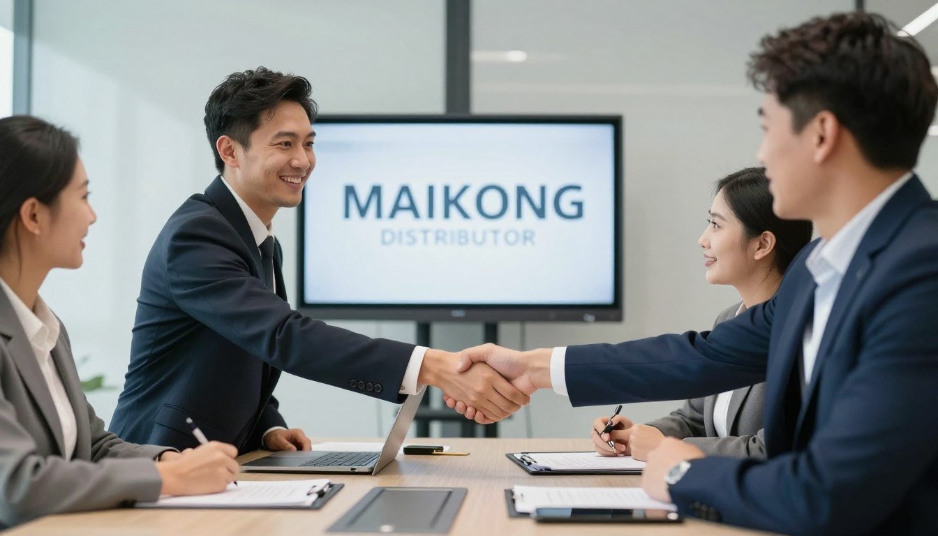Partnerzy biznesowi MAIKONG podczas spotkania dystrybucyjnego
